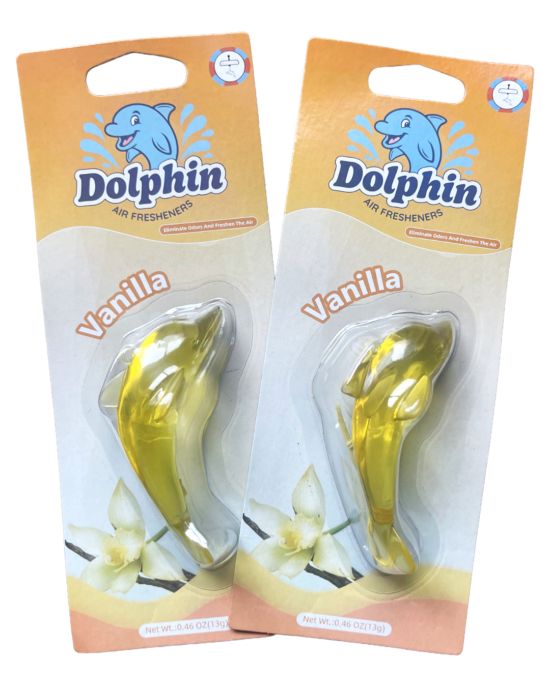 Yellow Dolphin Air Freshener