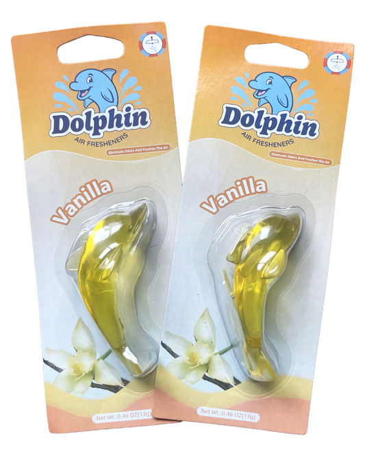 Yellow Dolphin Air Freshener