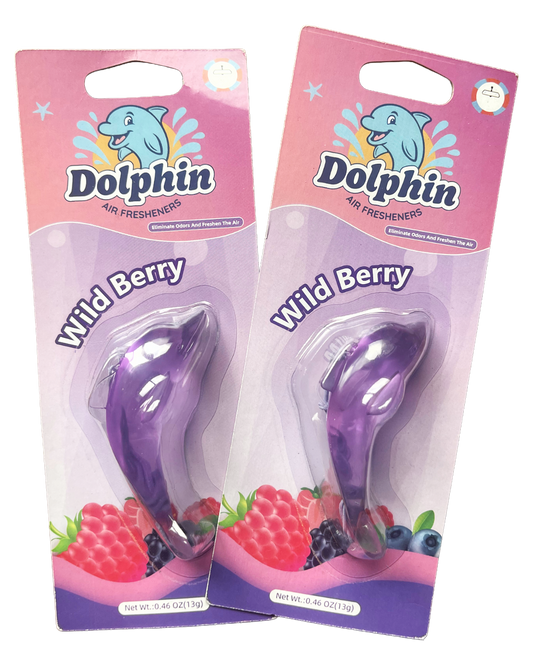 Purple Dolphin Air Freshener