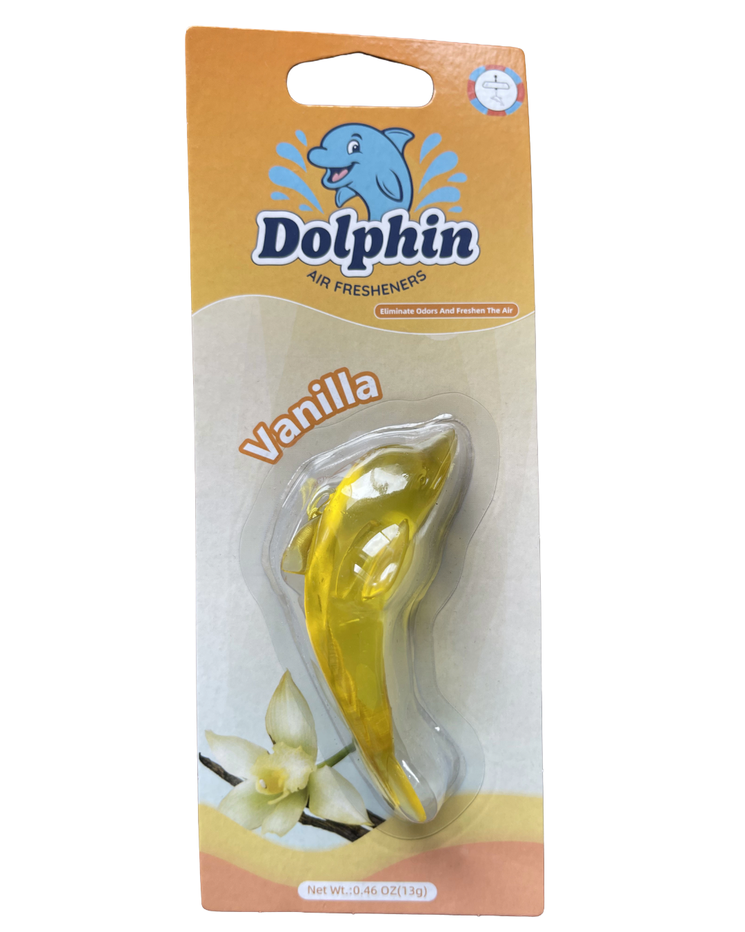 Yellow Dolphin Air Freshener