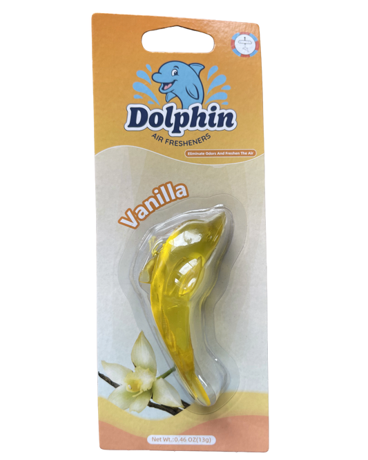Yellow Dolphin Air Freshener