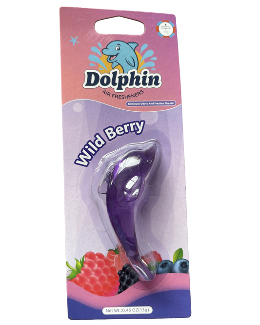 Purple Dolphin Air Freshener